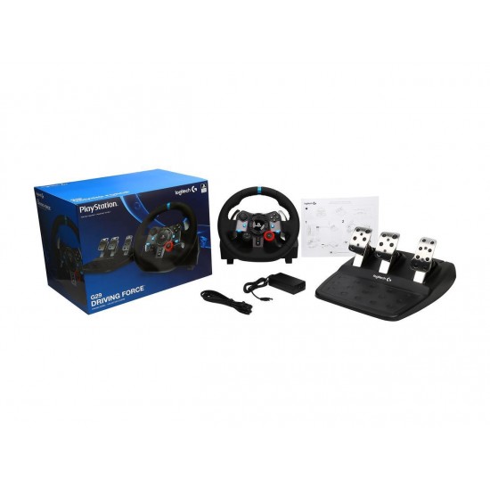 Logitech G29 Driving Force Racing Wheel for PS4, PS3, PC