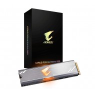 Gigabyte AORUS RGB NVMe M.2 256GB High Performance Gaming, Integrated Heatsink, Toshiba 3D NAND, DDR Cache Buffer, SSD