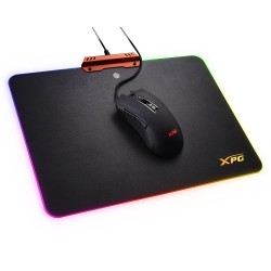 XPG INFAREX M10 Gaming Mouse and INFAREX R10 RGB Gaming Mouse Pad Bundle