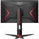 AOC 24G2U5/BK 23.8" Widescreen IPS LED Black and Red Multimedia Monitor (1920x1080/1ms/HDMI/DP)