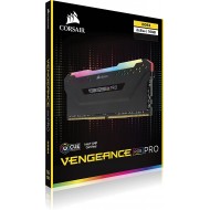 CORSAIR VENGEANCE RGB PRO 16GB (2 x 8GB) DDR4 DRAM 3200MHz C16 Memory Kit — Black