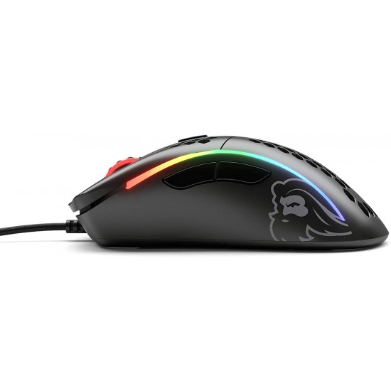 Glorious Model D Gaming Mouse, Matte White (GD-Black)
