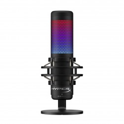 HyperX QuadCast S – RGB USB Condenser Microphone for PC, PS4, PS5 and Mac