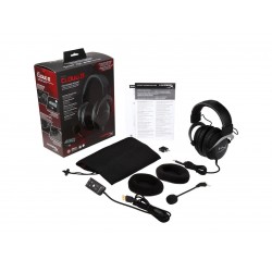 HyperX Cloud II Gaming Headset with 7.1 Virtual Surround Sound for PC / PS4 / Mac / Mobile - Gun Metal