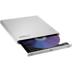 LiteOn 8x Slim Top Loading External DVDRW Drive - White