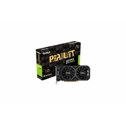  Palit GeForce GTX 1050 Ti Dual OC equipped with dual TurboFan Blade coolers