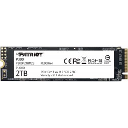 PATRIOT P300 M.2 2280 2TB PCIE GEN3 X4, NVME 1.3 INTERNAL SOLID STATE DRIVE (SSD) 