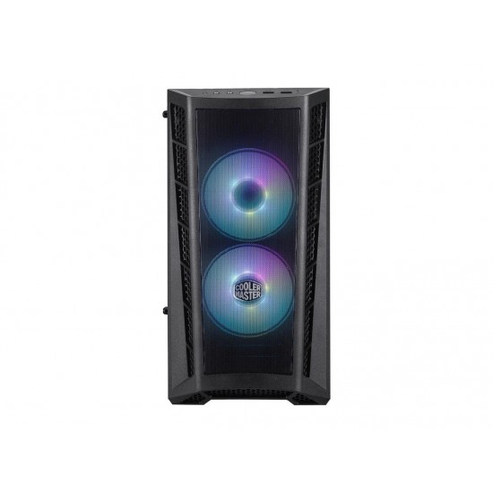 Cooler Master MasterBox MB311L ARGB Airflow Micro-ATX Mini Tower with Dual ARGB Fans, Fine Mesh Front Panel, Mesh Intake Vents, Tempered Glass Side Panel, ARGB Controller & ARGB Lighting System, MCB-B311L-KGNN-S02 Cooler Master MasterBox MB311L ARGB Airflow Micro-ATX Mini Tower with Dual ARGB Fans, Fine Mesh Front Panel, Mesh Intake Vents, Tempered Glass Side Panel, ARGB Controller & ARGB Lighting System, MCB-B311L-KGNN-S02