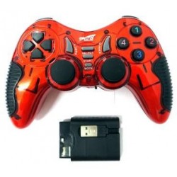 Extra EX-WL2021PUP 5 In 1 Wireless Gamepad - Red and Black
